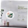 STOBOK 2pcs Decorative Blank Wood Plaques for DIY Craft Round Heat Transfer Hanging Sign for Gifts and Home Decor Sublimation Door Hanger view 2