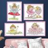 CROSSDECOR Counted Cross Stitch Kit for Adults11CT Stamped Patterns Easy Cross Stitching Embroidery Needlework Kit for Entrance Livingroom Bedroom Decoration view 3