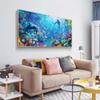 2 Pack Diamond Art Kits for Adults, Large Size 20x44in Full Drill Dolphin Diamond Art, Diamond Painting Ocean Paint by Numbers Kits for Adults Beginner, Diamond Painitng Kits for Room Decor Gifts U-2 view 3