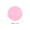 HARFINGTON 200pcs Round Felt Circles, 30mm 1-1/4" Pre Cut Felt Craft Pads Non-Woven Mini Felt Fabric Circles for DIY Sewing Handcraft Cut Projects Craft Finishing, Pink view 2