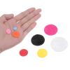 HARFINGTON 200pcs Round Felt Circles, 30mm 1-1/4" Pre Cut Felt Craft Pads Non-Woven Mini Felt Fabric Circles for DIY Sewing Handcraft Cut Projects Craft Finishing, Pink view 4