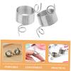 TEHAUX 10pcs Finger Crochet Knitting for Yarn Guiding Lightweight and Finger Holders for Comfortable Knitting view 4