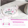 Tofficu Embroidery Cross Stitch Frame Clip Stretcher Plastic Hoop Tight Clip Multi-use for DIY Craft Wall Decor view 3