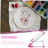 Tofficu Embroidery Cross Stitch Frame Clip Stretcher Plastic Hoop Tight Clip Multi-use for DIY Craft Wall Decor view 4