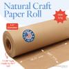 Woodpeckers Brown Craft Crab Paper Roll for Table Covering, 58.75 Inches Wide 1800 Inches Long, Charcuterie Paper Table Runner Cover, 100% Recycled Eco Friendly Kraft Butcher Paper for Restaurants view 2