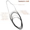 MOUDOAUER 10Pcs Turntable Belt for Project, 10 Size Rubber Recorder Belt Cassette Recorder Repair Turntable Belt view 2