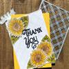 Ammsochy Cutting Dies Metal Stencils Scrapbooking Tools Flowers Lace Frame DIY Embossing Template for Paper Card Making Album Arts Crafts Supplies (Square hollow background-11.1x14.3cm) view 3