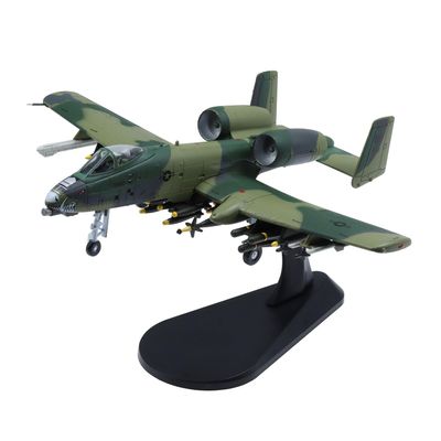 Udnorbay A-10 Thunderbolt II Warthog Fighter Plane Model 1:100 Military Model Plane Airplane Camouflage