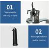 Rug Tufting Gun, Electric Carpet Weaving Gun Cut Pile 2 in 1, 360 Rotating Handle, Speed 5-40 Stitches/Second Adjustable, for Home DIY Tools, Rug Making, Beginners view 4