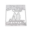 atcdfuw Fishing Metal Cutting Dies Stencil DIY Scrapbooking Album Stamp Paper Card Embos Die Cuts for Earrings view 1
