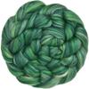 Merino Silk Luxe Tonal Designer Blend. Superfine Merino, Mulberry Silk, Tussah Silk. Top Roving for Spinning or Felting. Eden 1oz view 1
