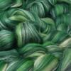 Merino Silk Luxe Tonal Designer Blend. Superfine Merino, Mulberry Silk, Tussah Silk. Top Roving for Spinning or Felting. Eden 1oz view 4
