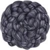 Merino Silk Luxe Tonal Designer Blend. Superfine Merino, Mulberry, Tussah Silk. Top Roving for Spinning or Felting. Twilight 1oz view 1