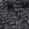 Merino Silk Luxe Tonal Designer Blend. Superfine Merino, Mulberry, Tussah Silk. Top Roving for Spinning or Felting. Twilight 1oz view 4