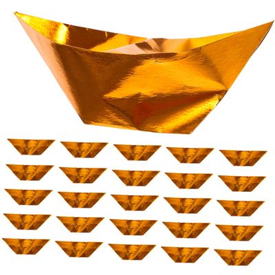 DIYEAH 100pcs Semi-finished Chinese Ingot Paper for Ancestor Worship Sacrificial Supplies for Tomb-sweeping Day Funerals and Ancestral Birthdays Large