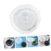 DIYEAH 1pc Skull Ashtray Mold Silicone Tray for Creative Halloween Crafts Easy Release and Non-Sticky Epoxy Casting Mold for Unique Home Decor view 3