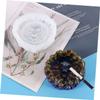 DIYEAH 1pc Skull Ashtray Mold Silicone Tray for Creative Halloween Crafts Easy Release and Non-Sticky Epoxy Casting Mold for Unique Home Decor view 4