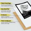 LOUPELLER 8.5 X 11 TRACING Paper for Drawing 75 Sheets of 32LB / 50G Wrinkle Free Highly Transparent Tracing Paper Pad Works with Pen, Pencil & Marker for Artists, Architects & Kids view 3