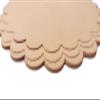 Brown Color Sunflower Shape Paper Activity Wall Decorative Painting Art Handcraft DIY (diameter:20cm(7.87inches)) view 3