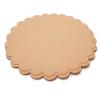 Brown Color Sunflower Shape Paper Activity Wall Decorative Painting Art Handcraft DIY (diameter:20cm(7.87inches)) view 4