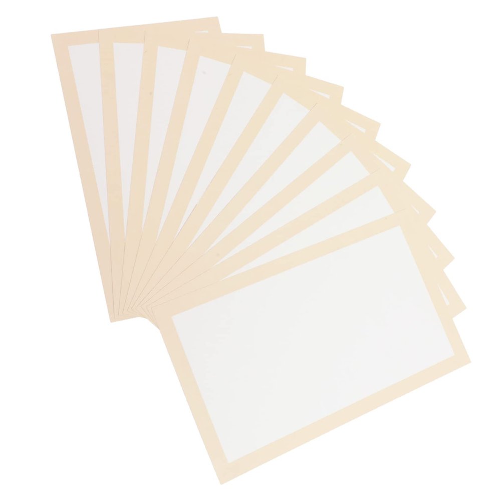HOODANCOS 10 Sheets Blank Calligraphy Paper Chinese Art Paper for Writing and Painting