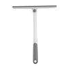Beaupretty 1pc Home Glass Wiper Rotatable Window Cleaner Tool for Car and Bathroom Squeegee for Stubborn Stains Versatile Use for Mirrors Tiles and Windows Grey view 1