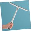 Beaupretty 1pc Home Glass Wiper Rotatable Window Cleaner Tool for Car and Bathroom Squeegee for Stubborn Stains Versatile Use for Mirrors Tiles and Windows Grey view 4