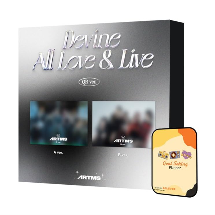 Dreamus DALL ARTMS Album [Random ver. ]+Pre Order Benefits+BolsVos K-POP Inspired Freebies (1st Full Album)