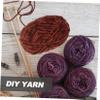 DIYEAH 1roll Hand-Knitting Wool Yarn Comfortable and Breathable Wool Yarn for Beginners for Crocheting Knitting and Craft Projects Versatile Material for Home Decor and Dolls view 4