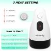 eSeedy Mini Heat Press Machine, 3 Heat Settings& Fast Heating, 15 Mins Auto-Off, Insulated Safety Base, Mini Iron for Crafting, T Shirts, Hats, Heating Transfer Projects(White Green) view 3