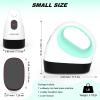 eSeedy Mini Heat Press Machine, 3 Heat Settings& Fast Heating, 15 Mins Auto-Off, Insulated Safety Base, Mini Iron for Crafting, T Shirts, Hats, Heating Transfer Projects(White Green) view 4