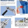 Tufting Gun with Cut Pile and Loop Pile 2in1, Rug Making Gun Art Carpet Weaving Flocking Knitting Automatic Electric Machine Tufting Gun for Handmade DIY Beginners view 4