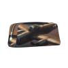 LZQPOEAS World War Aircraft Pencil Case Leather Pen Bag Travel Makeup Bag Zipper Organizer Bag for Women Men view 2
