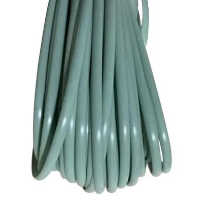 homeemoh 5mm Flat Synthetic Rattan Weaving Material, 20 Meters Plastic Rattan Roll Wicker Repair Kit for DIY Home Furniture Basket (Mint Green)