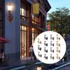 EHJRE 15x Model Railway Train Floor Lamp Street Wall Sconces Scale view 4