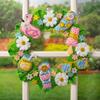 Bucilla Felt Applique Wreath Making Kit, Summer Fun, Perfect for Holiday DIY Arts and Crafts, 89706E view 2