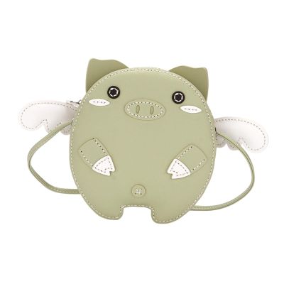 Deevoka DIY Shoulder Bag Making Materials Crossbody Bag Making Sewing Complete Set for Women Gift Animal Shape Cute Purse Making Kit, Green