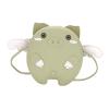 Deevoka DIY Shoulder Bag Making Materials Crossbody Bag Making Sewing Complete Set for Women Gift Animal Shape Cute Purse Making Kit, Green view 1