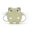 Deevoka DIY Shoulder Bag Making Materials Crossbody Bag Making Sewing Complete Set for Women Gift Animal Shape Cute Purse Making Kit, Green view 4