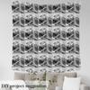 Erosebridal Soccer Football Upholstery Fabrics,Boys Football Decorative,Soccer Sports Indoor Outdoor Decor,Ball Helmet Quilt Fabric by The Yard,Sketching Art Fabric for Kids,3 Yards,Grey view 3