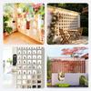 MWYZGMOLD Concrete Brick Molds - Reusable ABS Plastic Square Hollow Block Molds for DIY Garden Wall,Pathway Edging,Planter - Cement Block Mold for Construction, Landscaping view 2