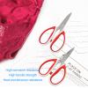 Hztyyier Stainless Steel Scissors for All Purpose Use, Comfortable Grip Handles, Suitable for Home, Office, School (40838in), Hztyyierpufmsot351-11 view 4