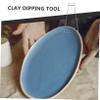 DIYEAH Stainless Steel Glazing Tool for Pottery Multifunctional Dipping Tongs for Clay Modeling and Sculpting and Versatile Ceramic Glaze Applicator for Artists view 2