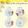 HTVSTD Sunflower Permanent Vinyl - 10 Sheets 12"x10" Floral Patterned Permanent Adhesive Vinyl for Mugs Decors Self Adhesive Stickers view 3