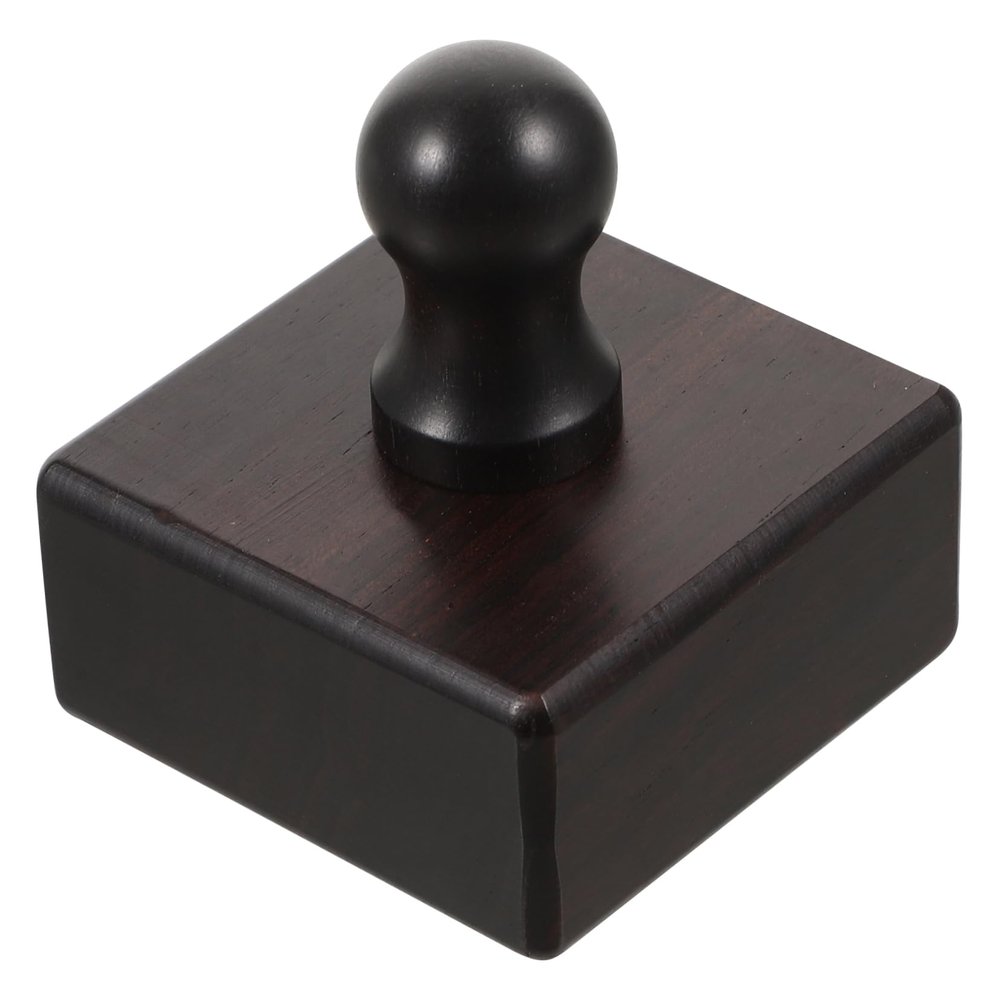 LALAFINA Leather Burnishing Tool Ergonomic Polishing Block for Leather Crafts Material Versatile Burnisher for Thicknesses