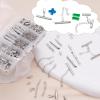 EuTengHao Silver Slider Clasp Kit for Beading, Tube Slide Cord Ends with Lobster Clasp, Chain Extender, Jewelry Findings for Beading Necklace Bracelet Making (6 Sizes, Bright Silver, 540Pcs) view 4