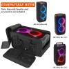 OUUTMEE Speaker Carrying Case Compatible with JBL Party Box 100/110/120,Portable Speaker Travel Tote Bag Fits for JBL PartyBox 100/110/120 for Outdoor Travel view 2