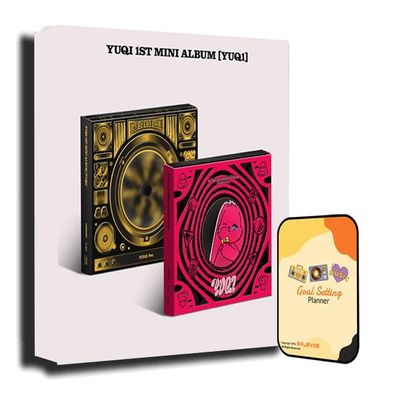 YUQI (G) I-DLE Album - YUQ1 Random ver.+Pre Order Benefits+BolsVos Exclusive K-POP Giveaways Package