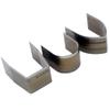 DGOL 18 Sizes Strap Belt Special Shape End Punch Cutter DIY Leather Corner Cutting Tool Mix Round, Pointed, Square Shape view 2