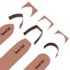 DGOL 18 Sizes Strap Belt Special Shape End Punch Cutter DIY Leather Corner Cutting Tool Mix Round, Pointed, Square Shape view 4